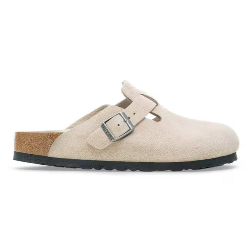 Birkenstock Boston Soft Footbed - Oyster Tonal