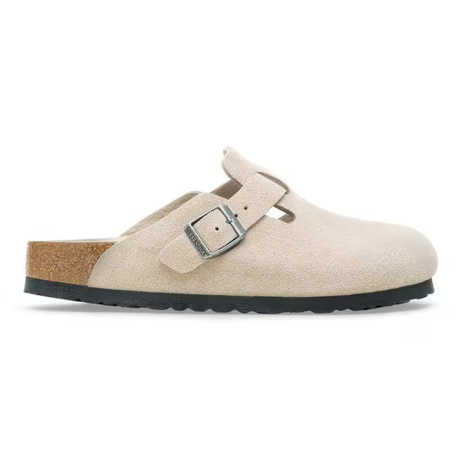 Birkenstock Boston Soft Footbed - Oyster Tonal