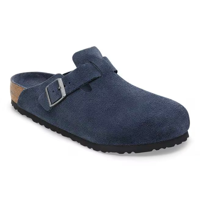 Birkenstock Boston Soft Footbed - New Navy Tonal