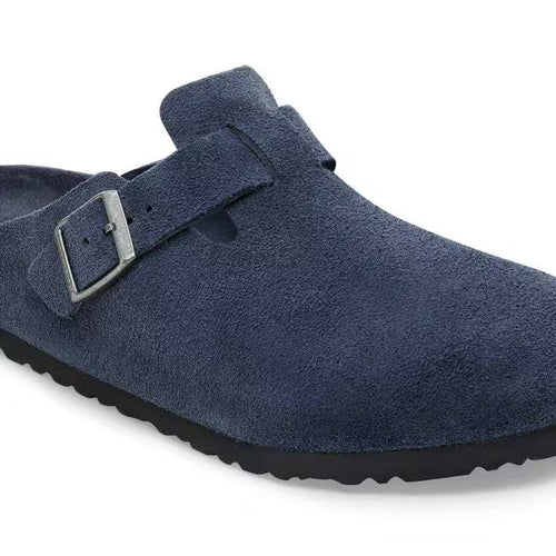 Birkenstock Boston Soft Footbed - New Navy Tonal