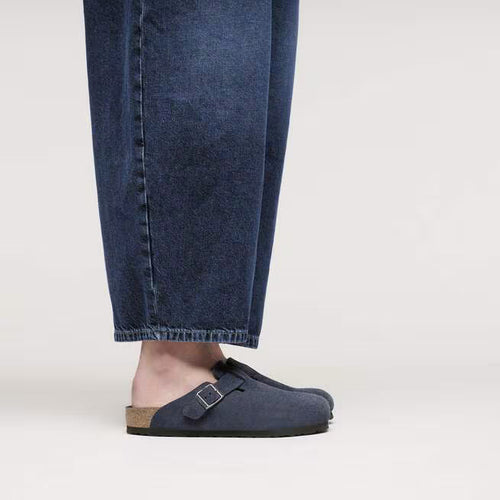 Birkenstock Boston Soft Footbed - New Navy Tonal
