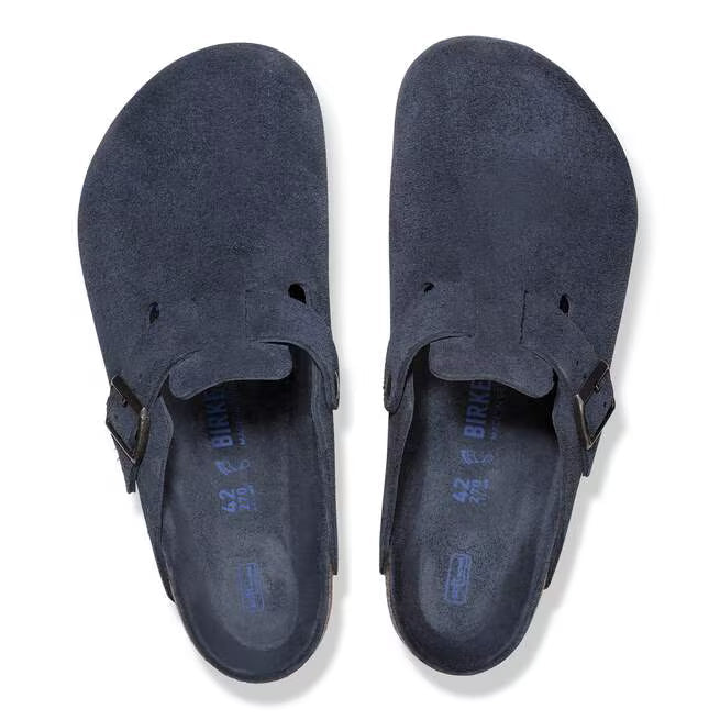 Birkenstock Boston Soft Footbed - New Navy Tonal