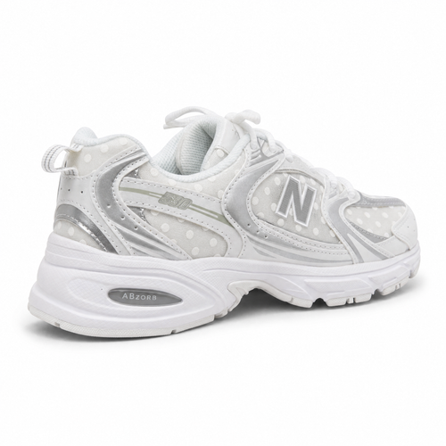 New Balance "530 Polka Silver Dots"