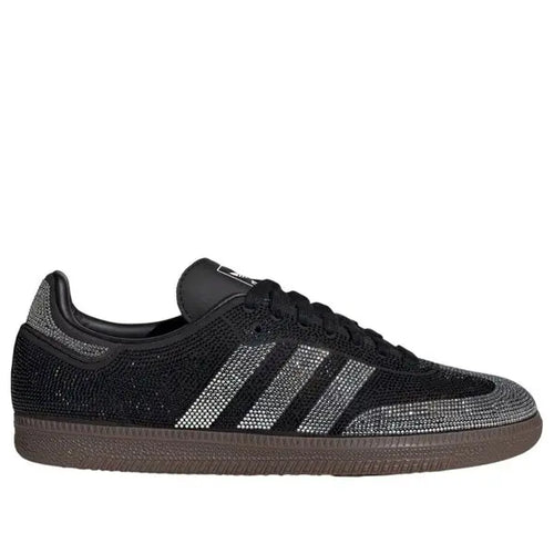Adidas Samba OG "Black Rhinestone Silver"