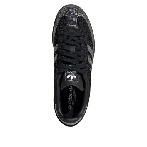 Adidas Samba OG "Black Rhinestone Silver"