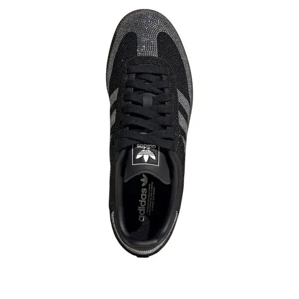 Adidas Samba OG "Black Rhinestone Silver"
