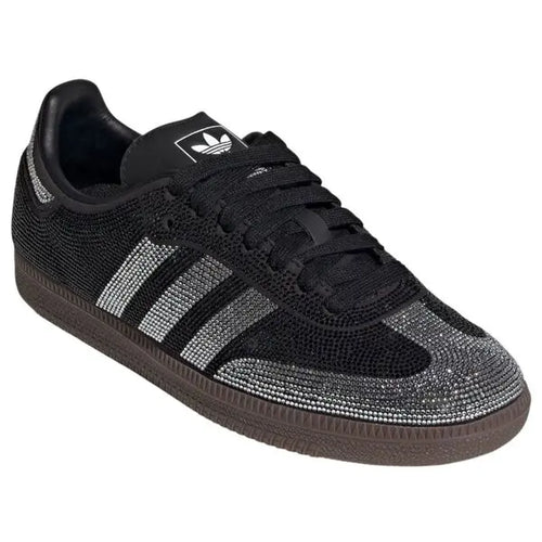 Adidas Samba OG "Black Rhinestone Silver"