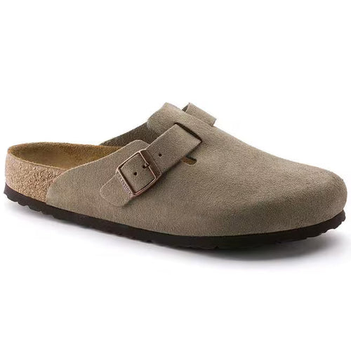 Birkenstock Boston Soft Footbed - Taupe