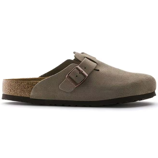 Birkenstock Boston Soft Footbed - Taupe