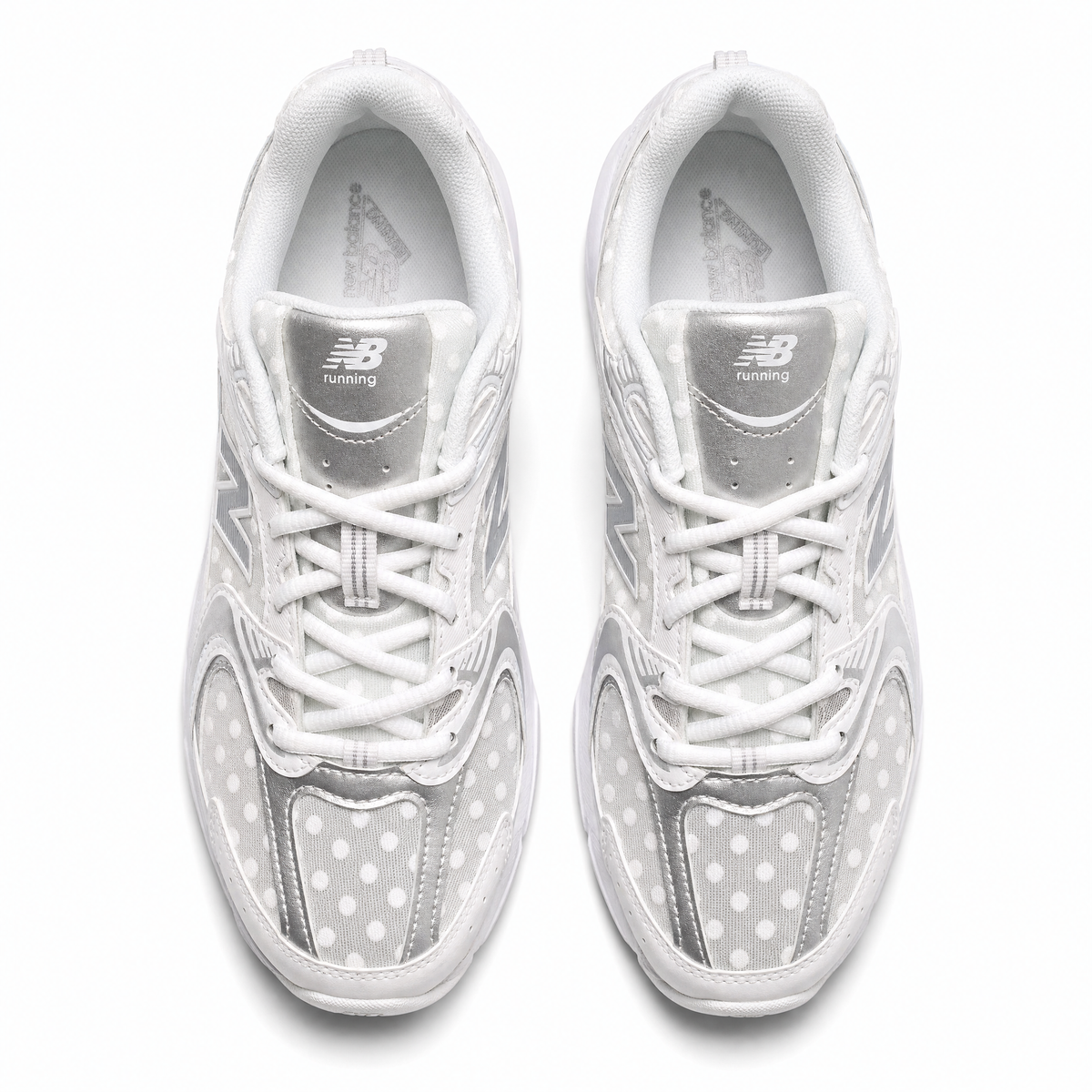 New Balance "530 Polka Silver Dots"