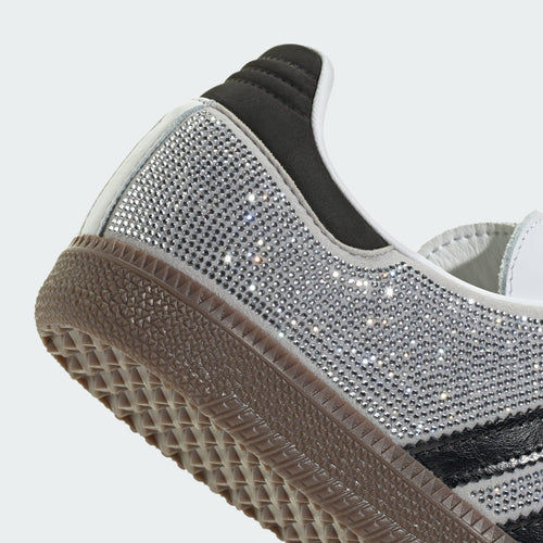 Adidas Samba OG "Rhinestone Crystal White"